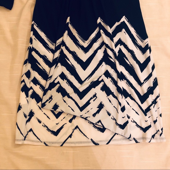 Max and Cleo Black/White Dress, Sz 2 - Picture 4 of 6